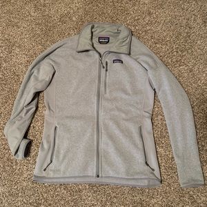 Patagonia Gray Utility Jacket Full Zip Lightweight